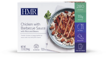 Hmr Bbq Chicken - Hmr Diet (400x300), Png Download