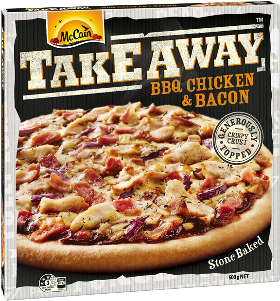 Takeaway Bbq Chicken & Bacon 500g (720x720), Png Download