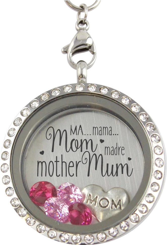 Mom's Many Names Locket - He Is Risen! Charm Necklace (1024x1024), Png Download