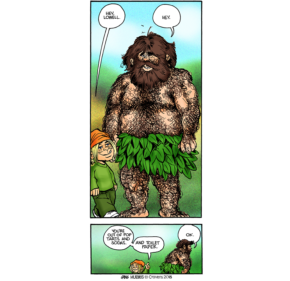 Hubris- Out And About (980x950), Png Download