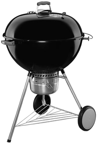 5" One-touch Gold Charcoal Grill - Weber Kettle Premium 57 (500x500), Png Download