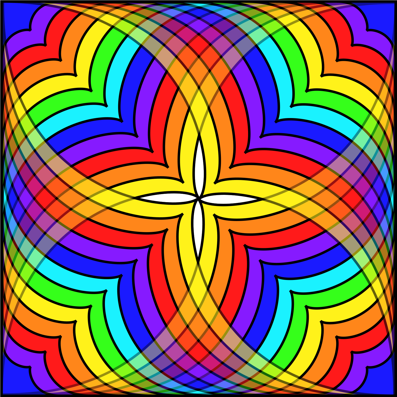 This Free Icons Png Design Of Rainbow Effects 2 (1855x2400), Png Download