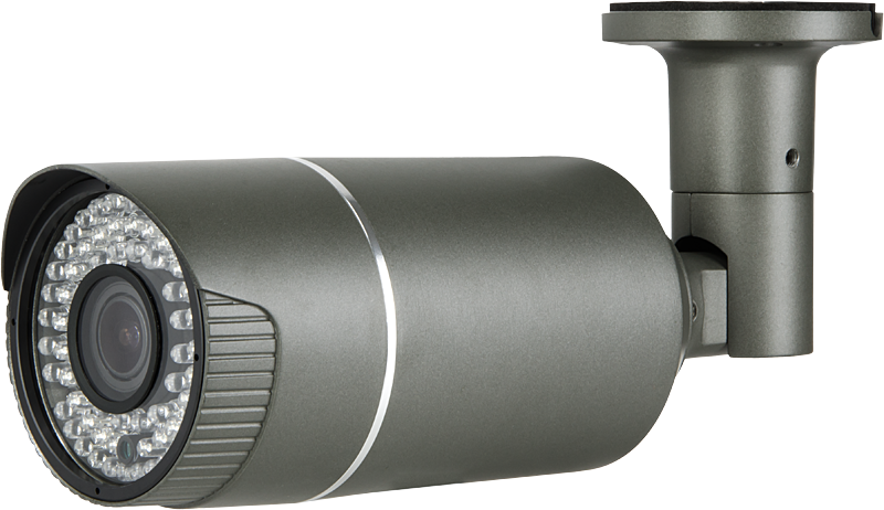 Hd Tvi 1080p Ir Bullet Camera W/ Auto Iris Vf - Eyemax Xir-1712v-b Hd-sdi 1080p(2mp) Ir Bullet Camera (800x462), Png Download