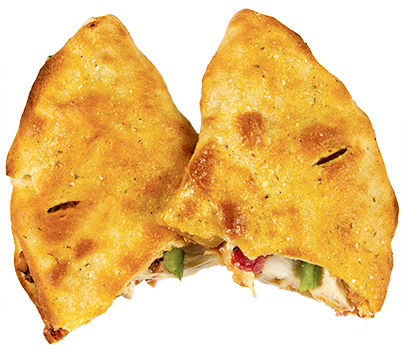 Bbq Chicken Flip - Calzone (401x382), Png Download