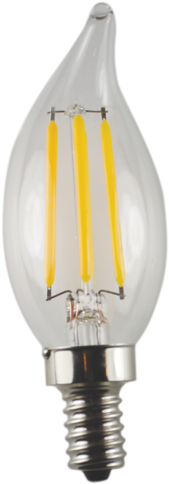 Candelabra Edge - Led Lamp (800x800), Png Download