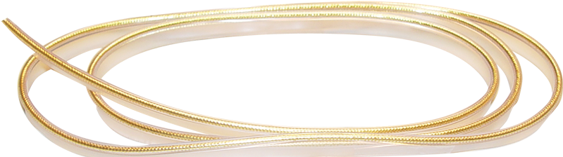Marshall, Gold, Thick Image - Piping - Marshall, Gold, Thick (800x238), Png Download