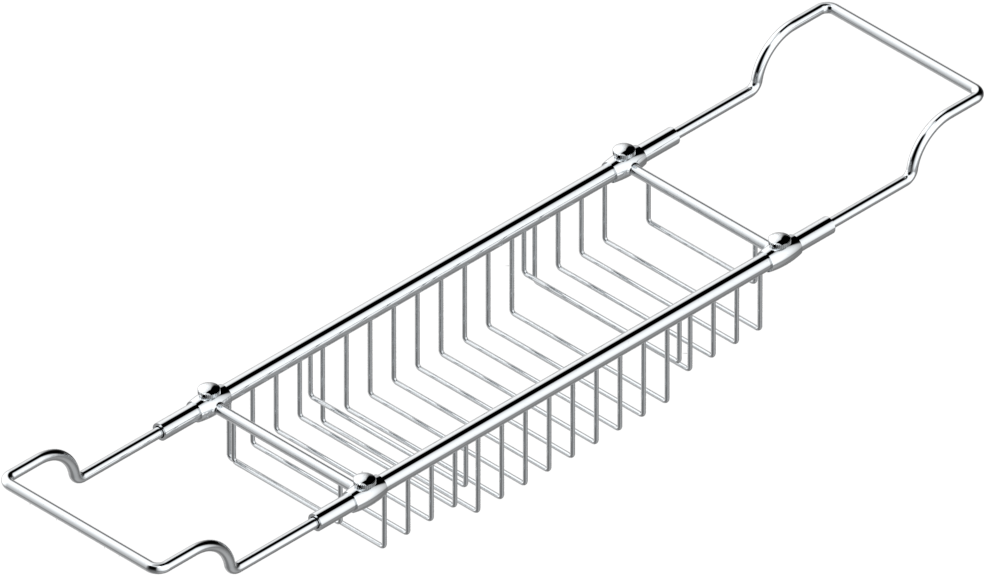 Polished Chrome - Pont De Baignoire Doré (1000x1000), Png Download