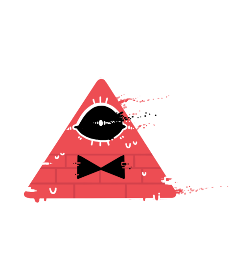 “ Holy Water { Click N Drag } ” - Gravity Falls (500x618), Png Download