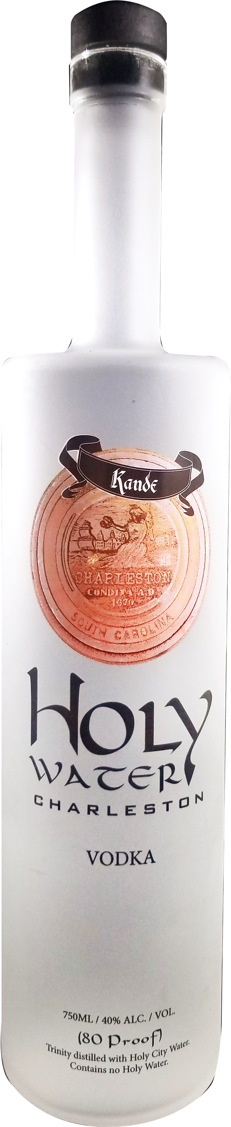 Holy Water Charleston Vodka, “the Blessed Spirit”, - Charleston (825x3720), Png Download