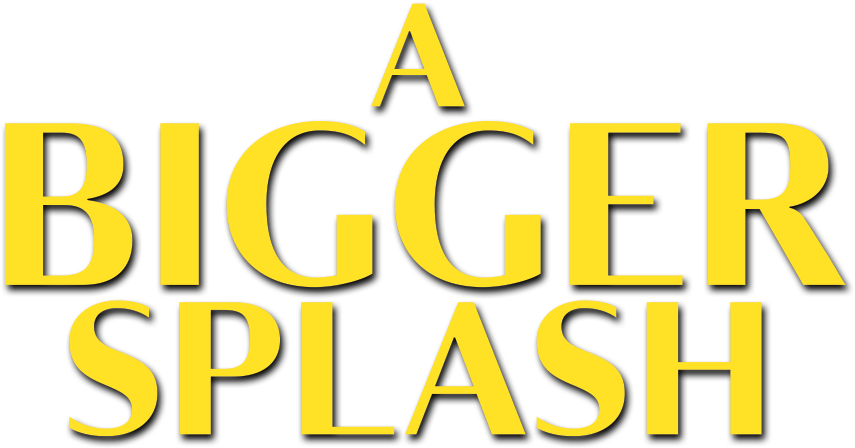 Title Treatment - Bigger Splash Logo Png (947x703), Png Download