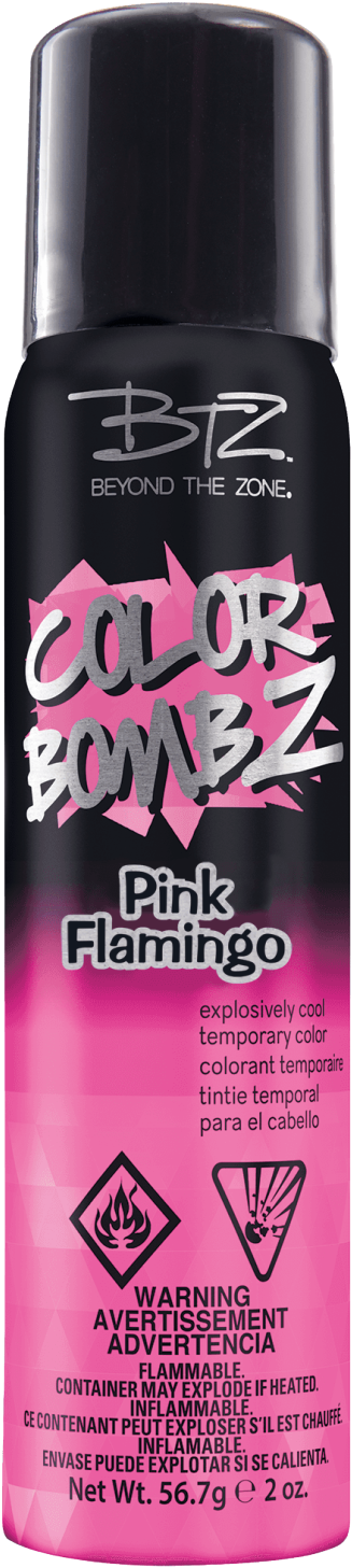 Color Bombz Temporary Hair Color Spray By Beyond The - Air Head Pink Temporary Hair Color Spray 2 Oz. Beyond (1500x1500), Png Download