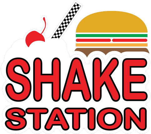 Burger Ice Cream Ellenton Fl Shake Station Logo - Burger And Shake Logo (500x446), Png Download