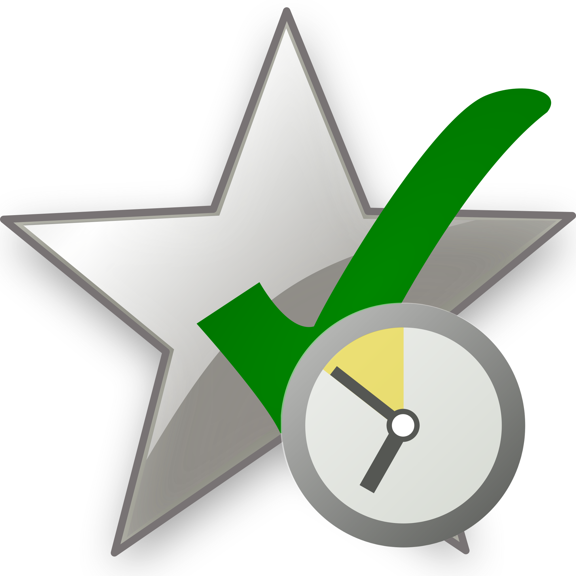 Crystal Clear Action Bookmark Silver Approved Wait - Wait Png (2000x2000), Png Download