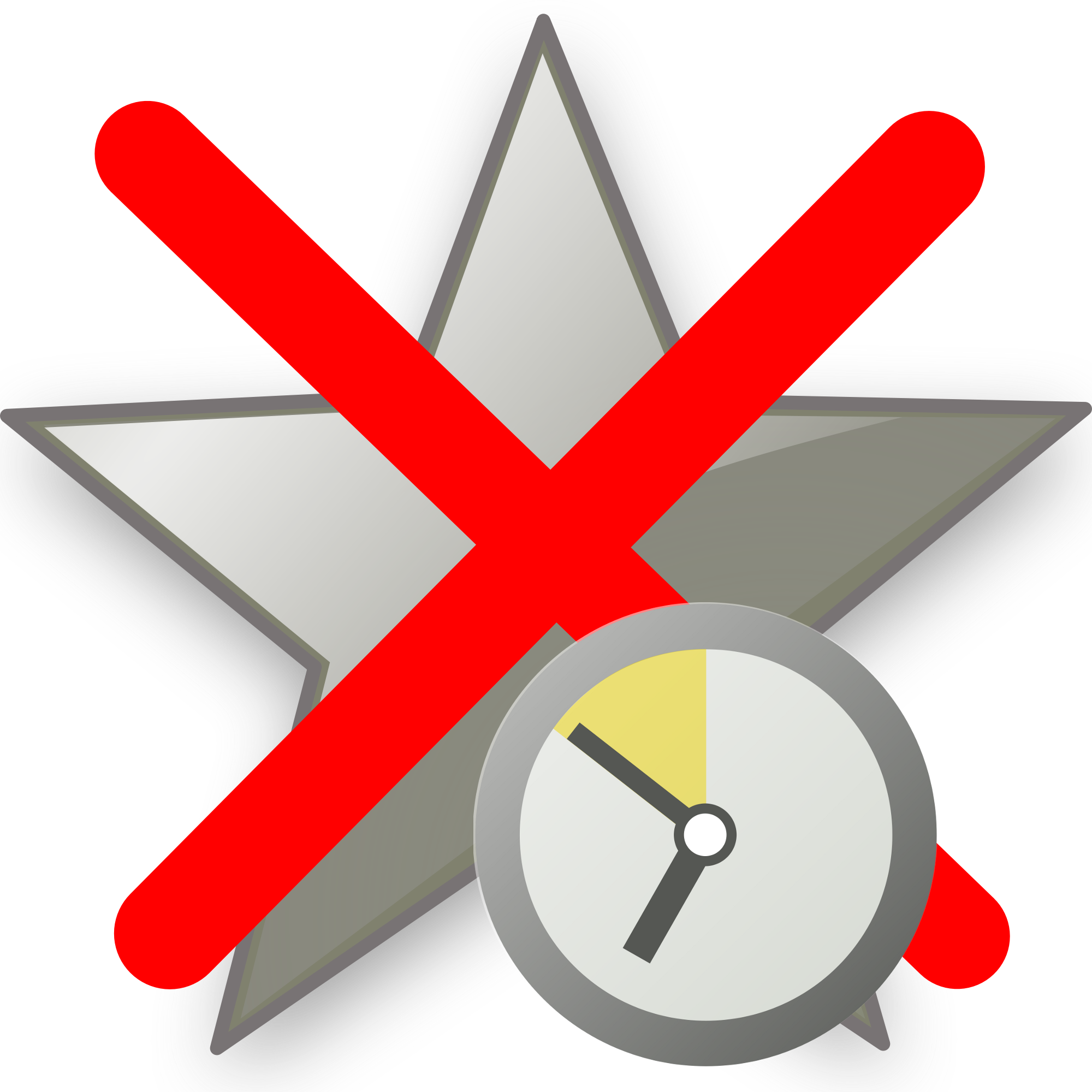 Crystal Clear Action Bookmark Silver Crossed Wait - Bookmark (2000x2000), Png Download