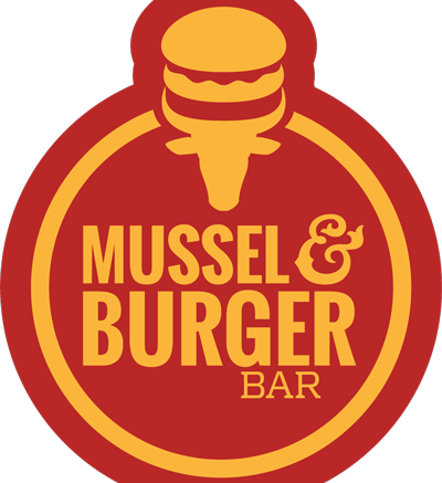 Mussel And Burger Bar Logo (400x437), Png Download