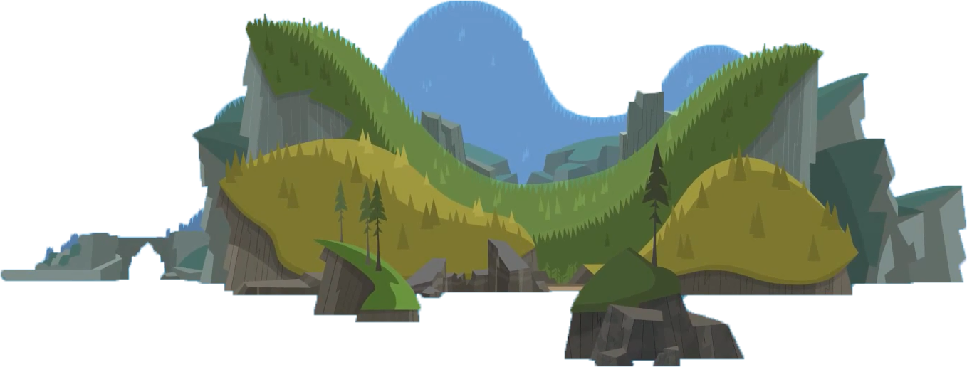 Distant Pahkitew Island - Wiki (1358x516), Png Download