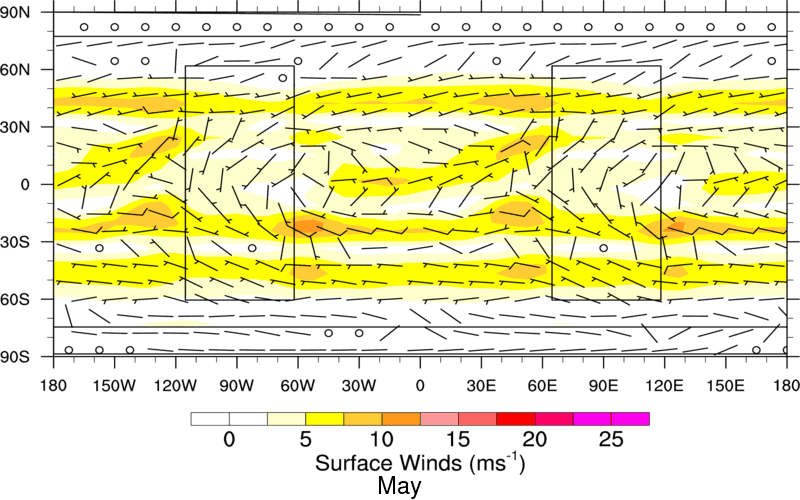 Continent Ps Winds Surface 05 Pm - Number (800x500), Png Download