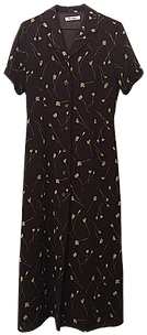 Floral 90s Maxi - 1990s (500x375), Png Download