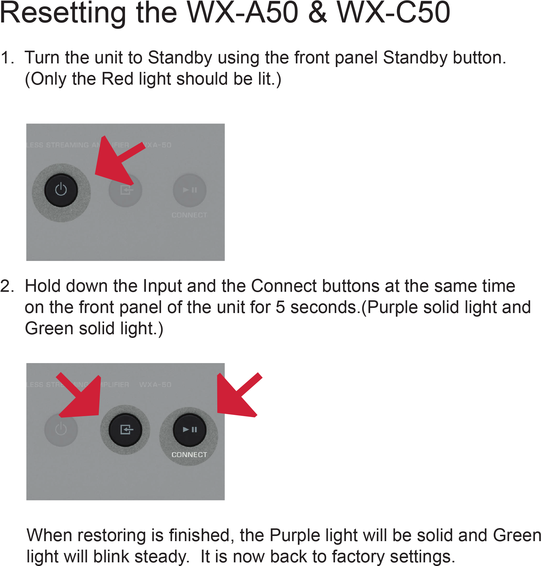 Wxa 50 Resetting To Factory Settings - Yamaha Wxc-50ds Musiccast Wireless Streaming Preamplifier (2036x1935), Png Download