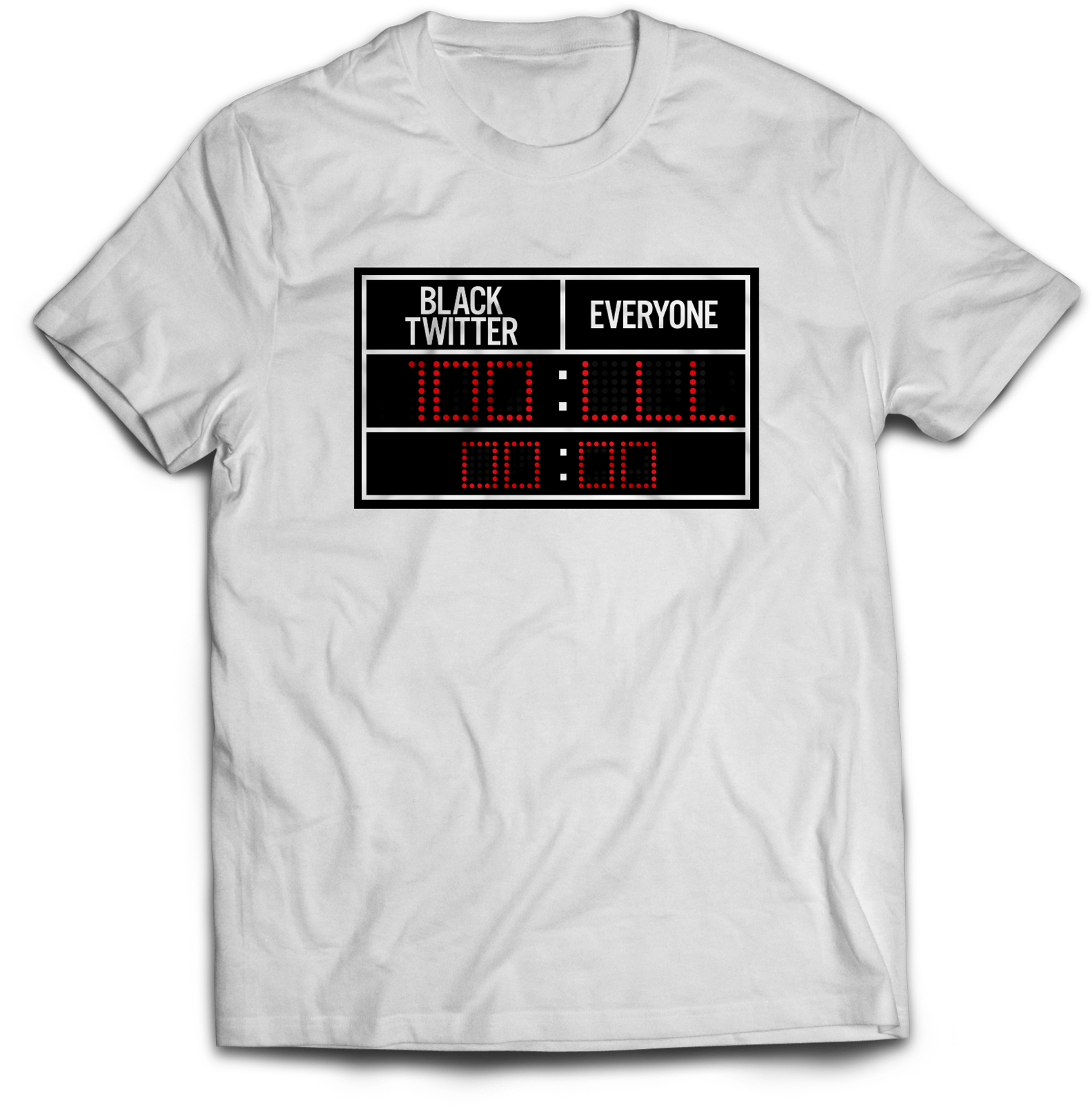 Black Twitter Is Undefeated T-shirt - T Shirts Original (1800x1800), Png Download