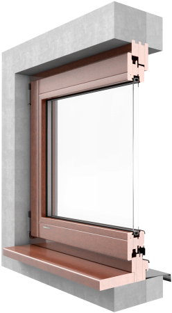 Lexo Modern 68-1 D600 - Wood Window Technology (600x600), Png Download