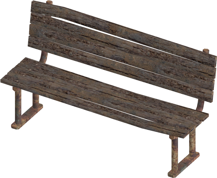Wooden Bench - Bench (924x762), Png Download