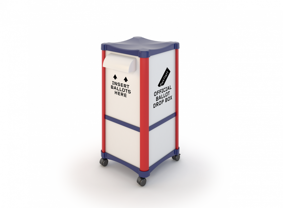 Fortress Curbside 2560 - Ballot Box (1137x837), Png Download