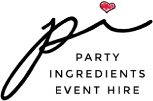 Partyingredients New Logo Png Footer - Party Ingredients Event Hire (595x455), Png Download