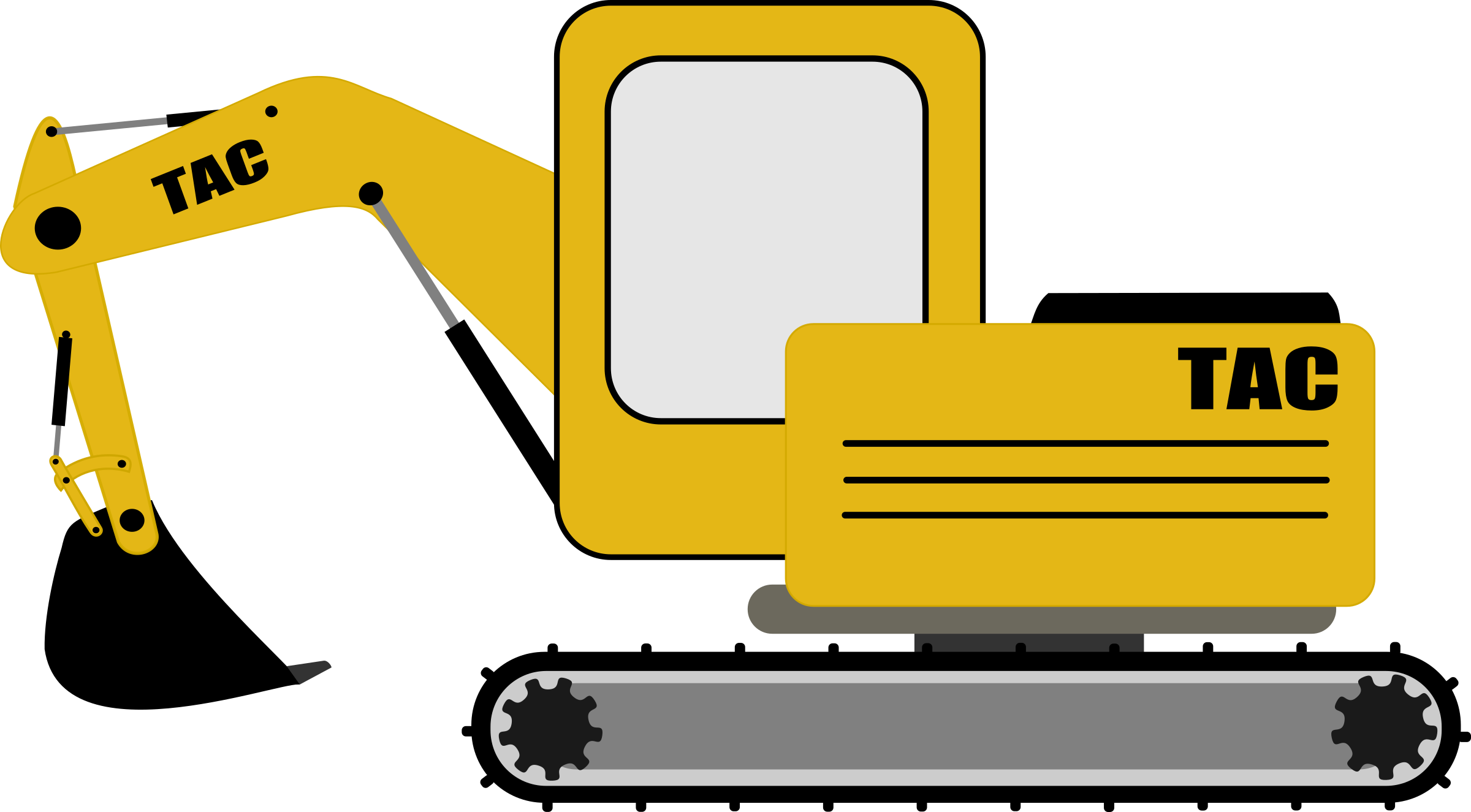 Digger Png (2400x1325), Png Download
