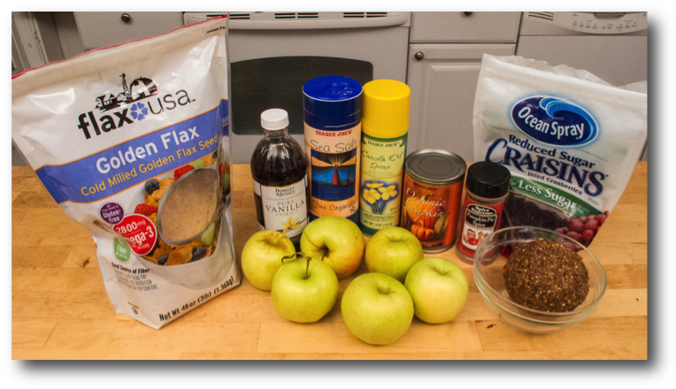 Apple Pumpking Pie Ingredients - Flax Usa Cold Milled Golden Flax Seed - 48 Oz Bag (770x445), Png Download