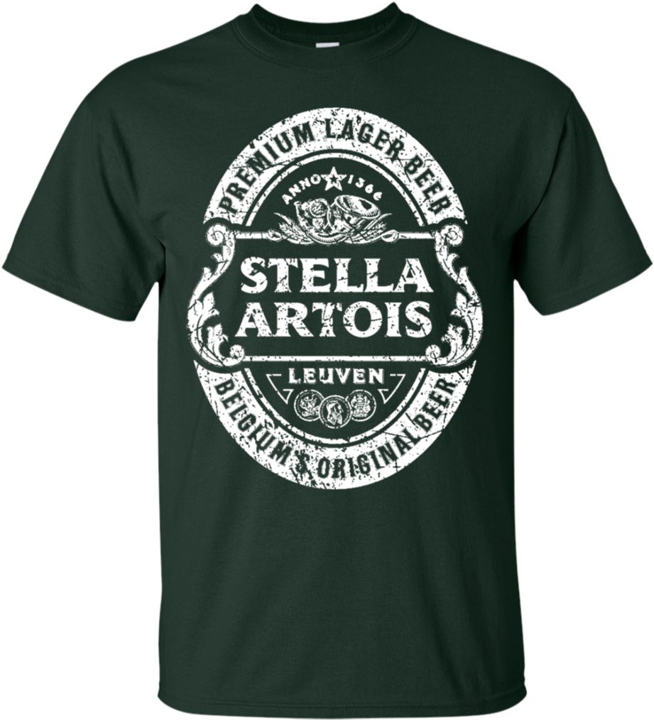 Stella Artois Beer Brand Logo Label T-shirt - Shut Up Liver You Re Fine Shirt (1024x1024), Png Download