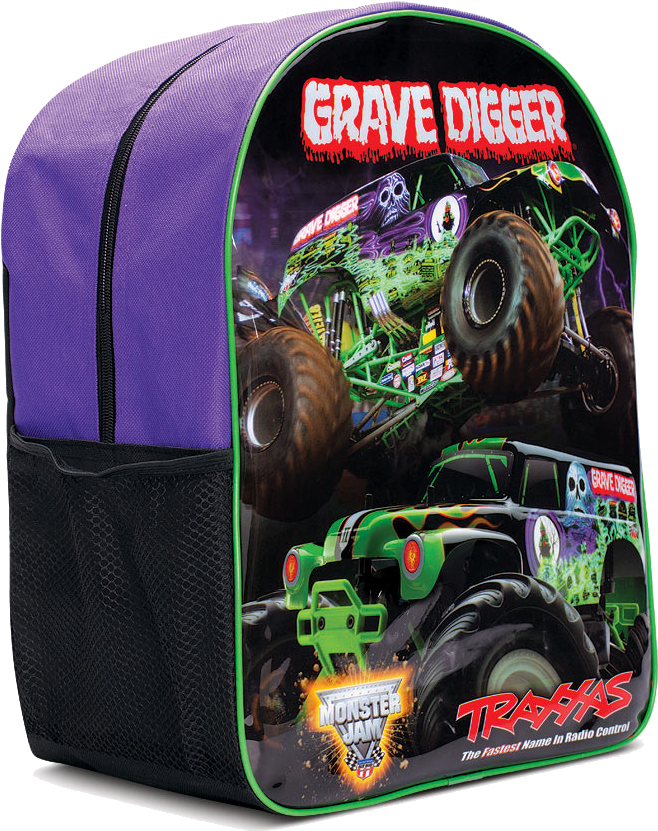 Front & Side View - Traxxas Grave Digger 1/16 2wd Monster Truck Rtr With (781x900), Png Download