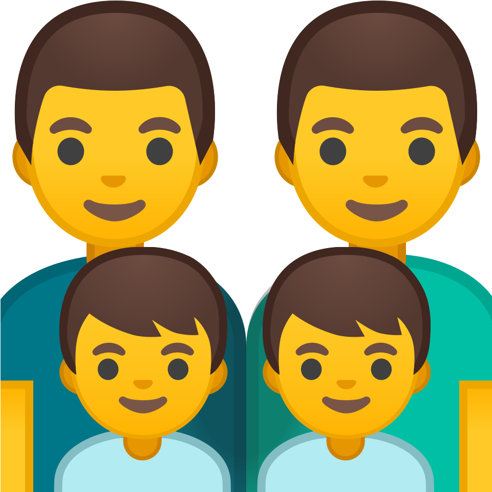 Download Svg Download Png - Family Love Family Emoji (1024x1024), Png Download