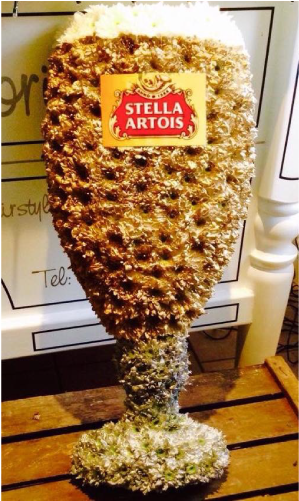 3d Bespoke Stella Artois Glass Tribute - Caramel Corn (500x500), Png Download