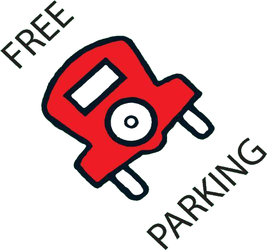 Monopoly Free Parking Logo (633x576), Png Download