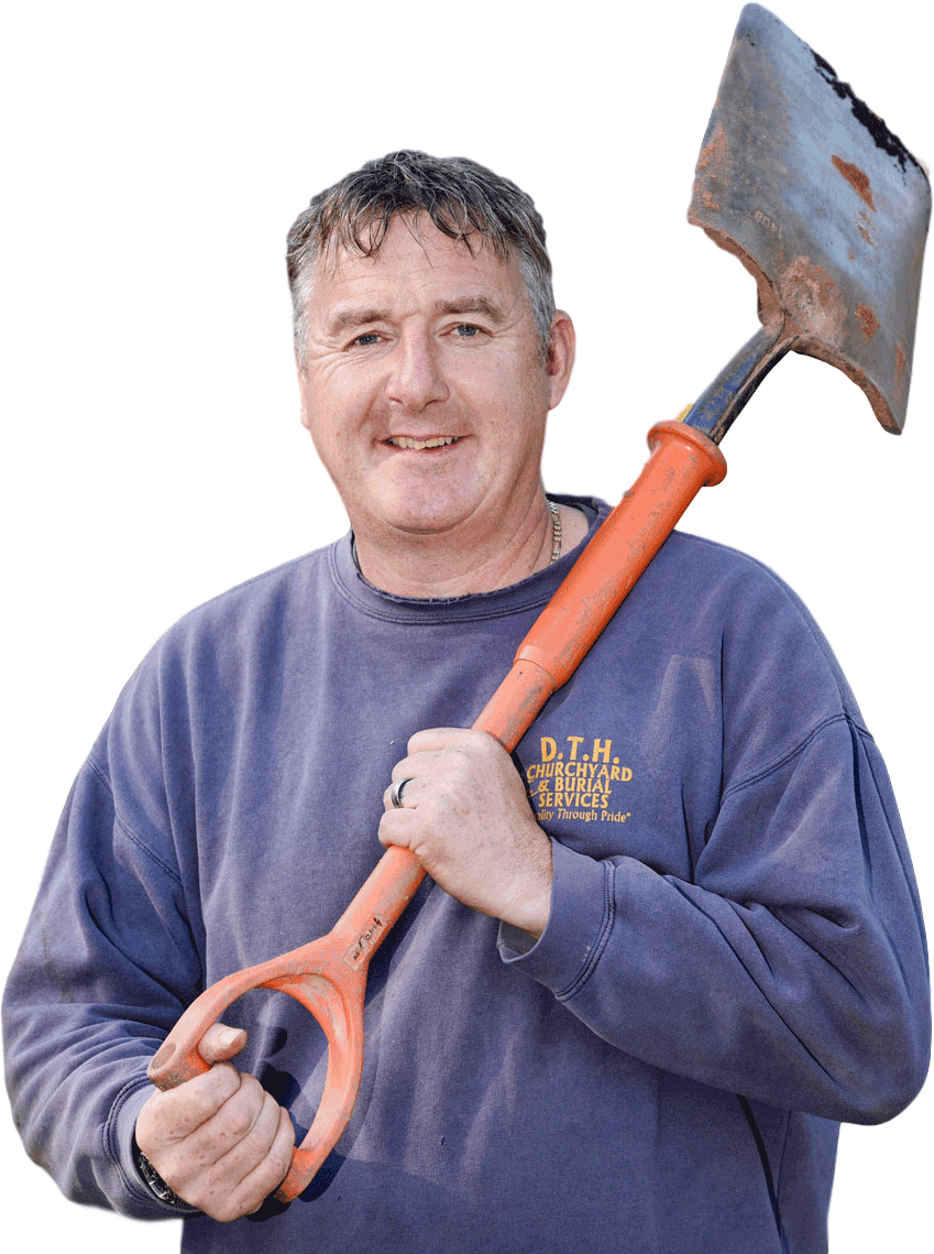 Award-winning Gravedigging And Exhumation Services - Burial (849x1139), Png Download