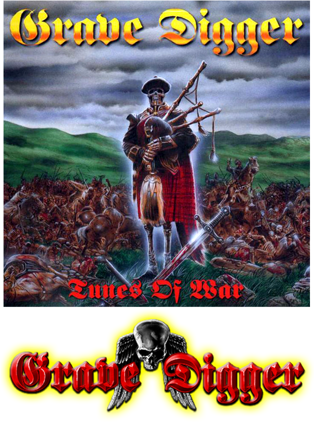 Canciones Para Una Vida - Grave Digger Tunes Of War (624x850), Png Download