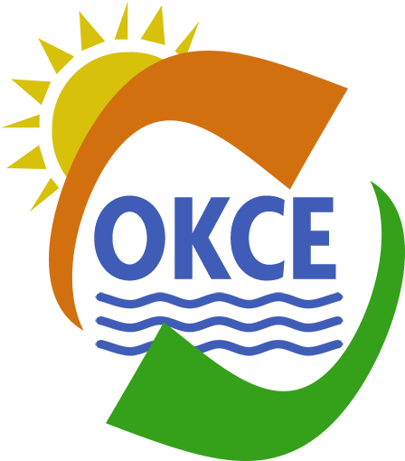 Ok Connect Sun Waves Logo Large - Logo (520x520), Png Download