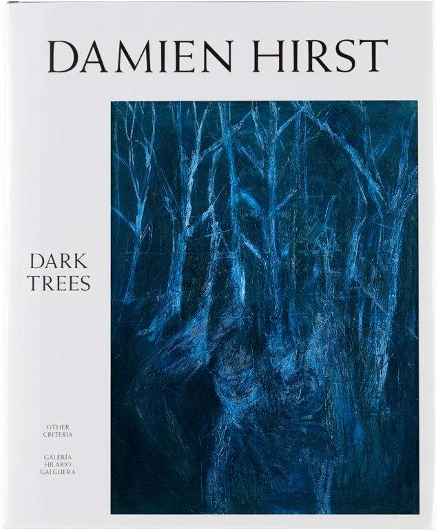Damien Hirst Dark Trees Painting Book - Dark Trees By Damien Hirst (768x768), Png Download