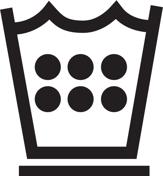 Vector Instrucciones Lavado De Ropa Png (552x598), Png Download