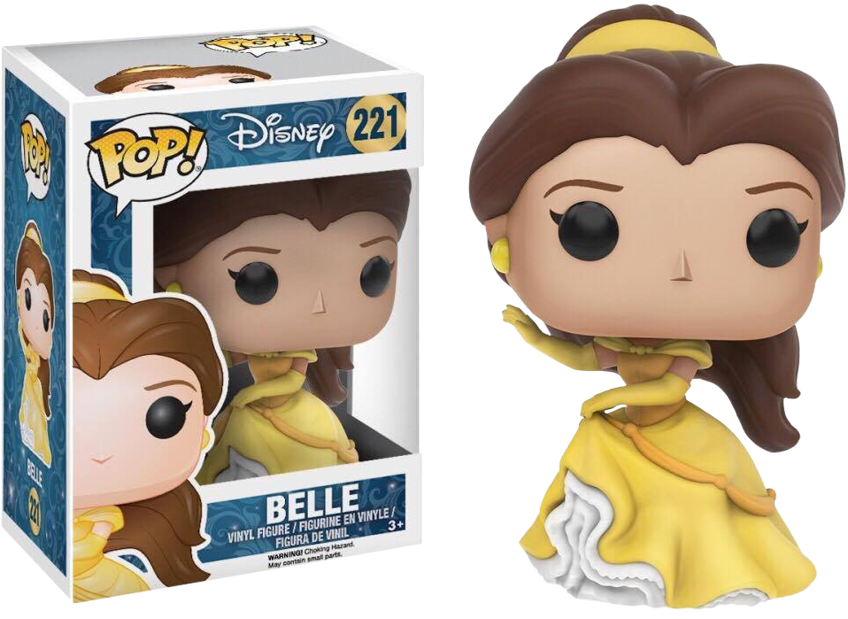 Disney Princess - Belle - Beauty And The Beast Pop Belle (958x699), Png Download