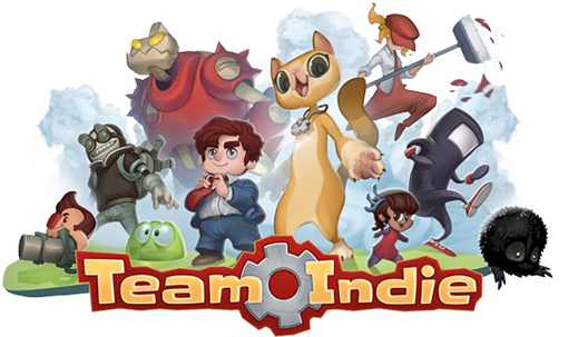 Team Indie Unites Indie Video Game Characters Into - Indie Video Game Characters (600x337), Png Download
