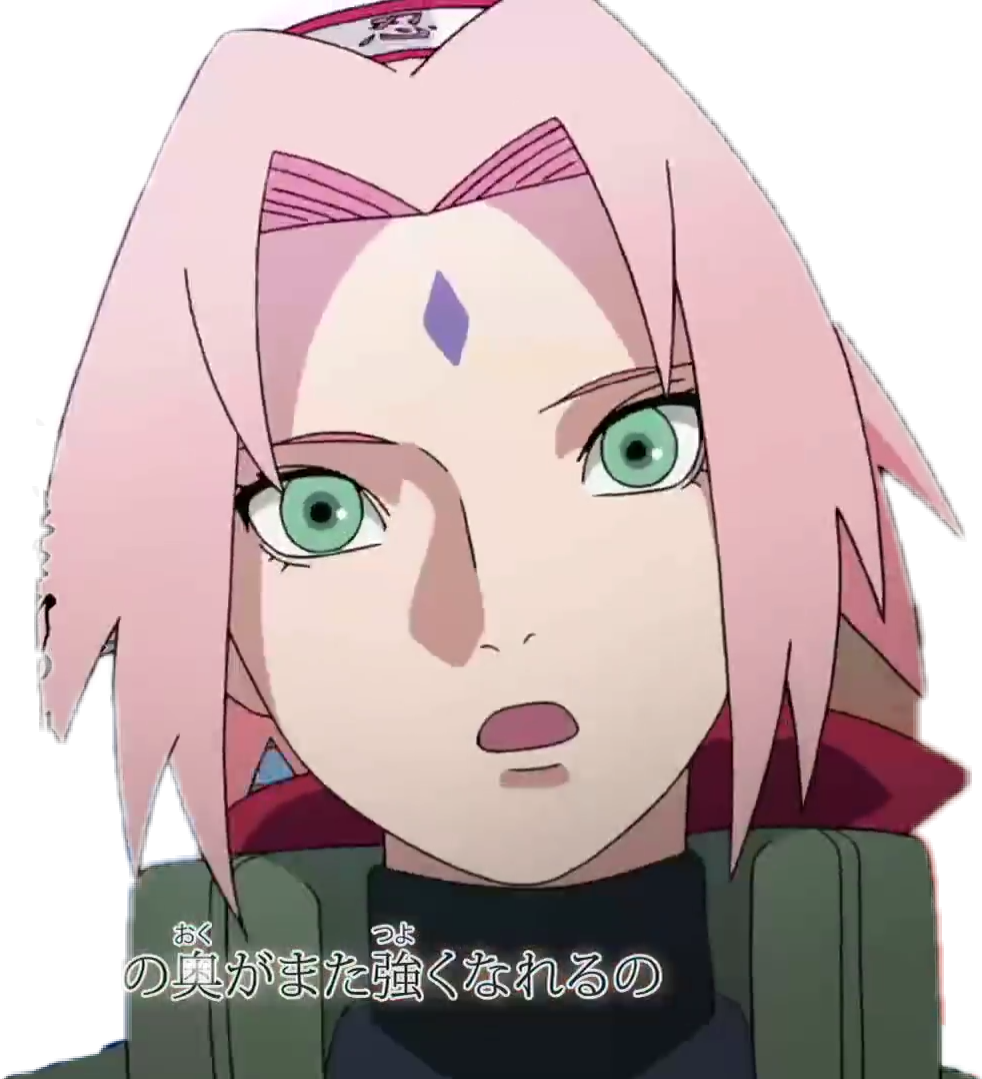 Sakura Sticker - Sakura Haruno (982x1079), Png Download
