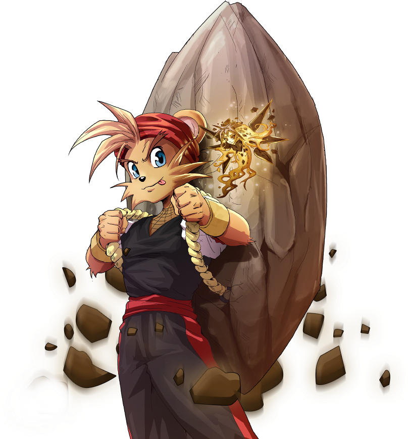 Shiness The Rpg Game Character Png - Cartoon (1400x900), Png Download