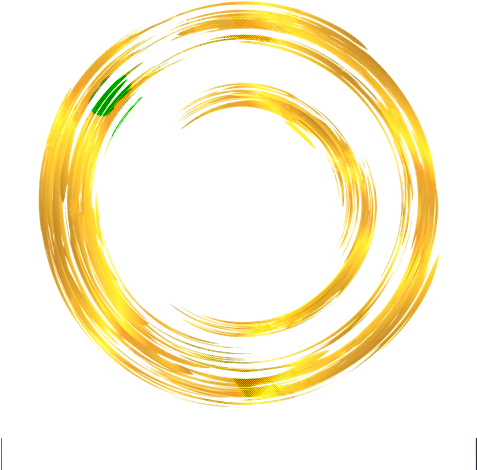 Circle Decoration Flourish Gold Sticker Freetoedit - Circle (476x500), Png Download