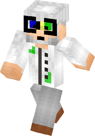 Mad Scientist Skin - Minecraft Crazy Scientist Skin (317x453), Png Download