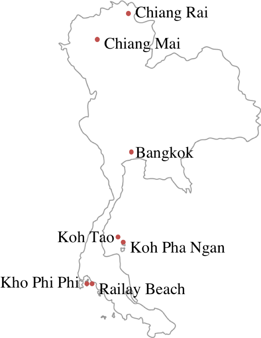 Thailand Map - タイ 白地図 (900x1153), Png Download
