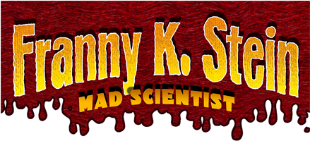 Stein, Mad Scientist - Franny K Stein Mad Scientist: The Fran (852x200), Png Download