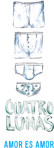 Cuatro Lunas Película - Cuatro Lunas (250x600), Png Download