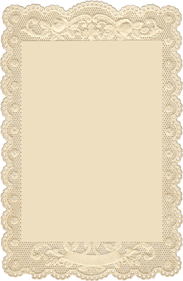 This Is The Lace Frame That I Made From The Lace Holy - Scrapbook Vintage Frame Png (700x1000), Png Download